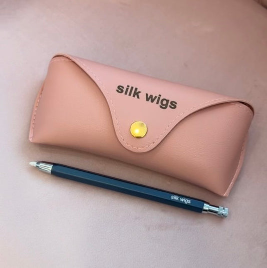 Silk Part Line Pen with case